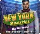 Игра New York Mysteries: The Outbreak Collector's Edition
