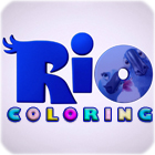 Игра RIO Movie Coloring