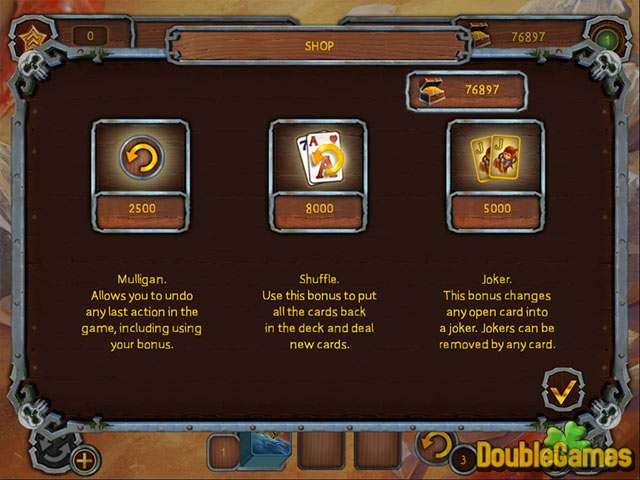 Free Download Pirate's Solitaire Screenshot 1