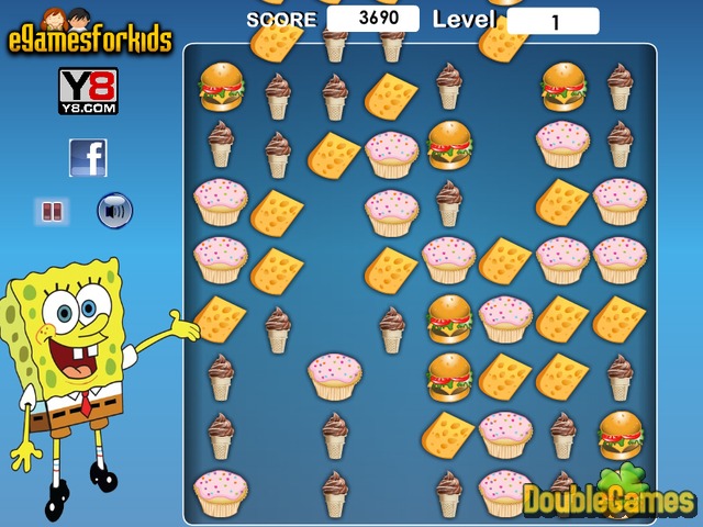 Free Download Sponge Bob Food Match Screenshot 2