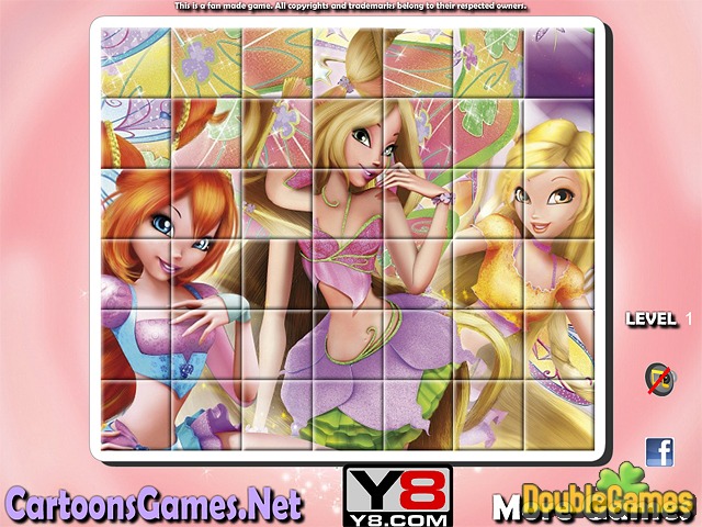 Free Download Winx Club Spin Puzzle Screenshot 2